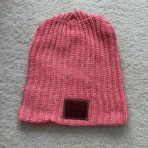 Love Your Melon Pink Knit Beanie